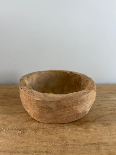 Teak Wooden Bowl Small