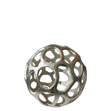 Silver Decorative Sculpture Ball