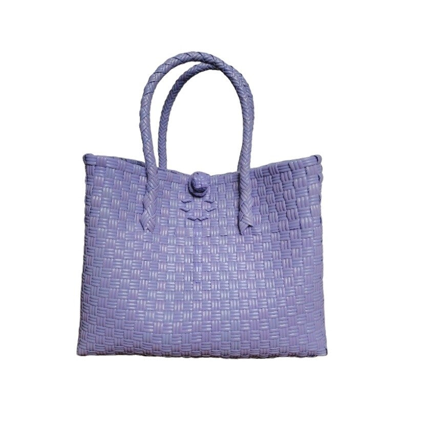 Hand Woven Tote Bag XXL - Lilac
