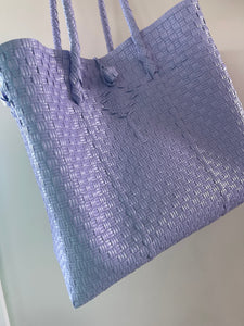 Hand Woven Tote Bag XXL - Lilac