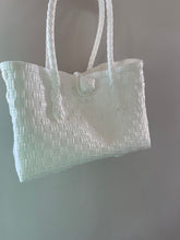 Hand Woven Tote Bag XS - White