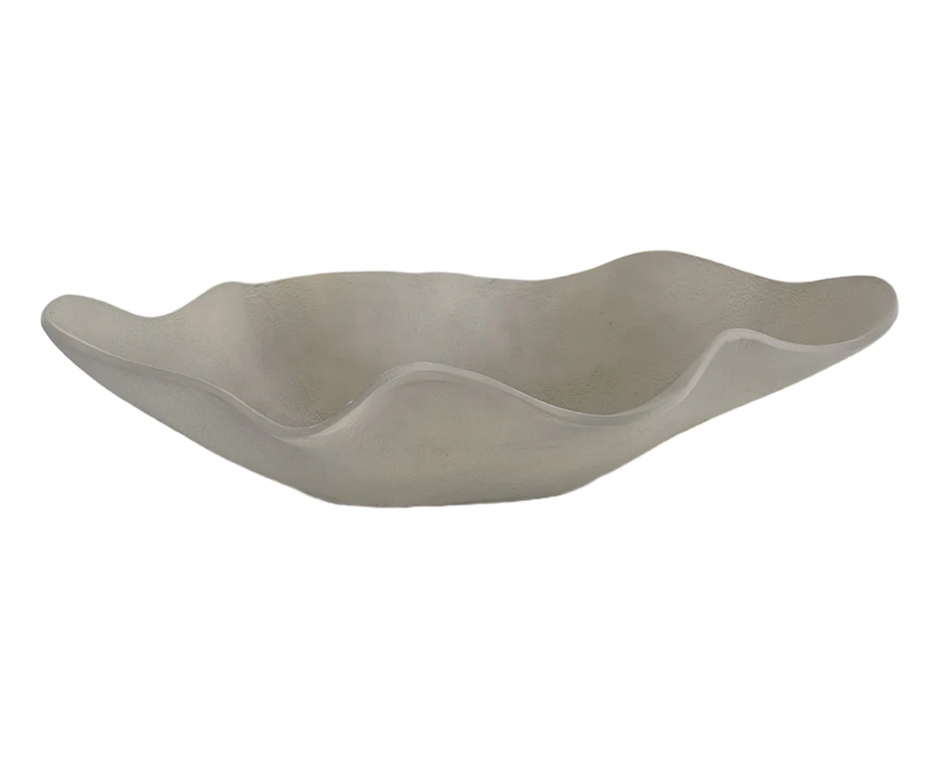 Wavy Oval Decorative Dish