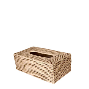 Rattan Tissue Box Rectangle