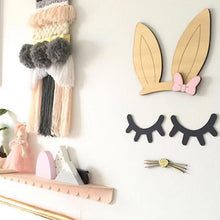 Wooden Bunny Wall Decor