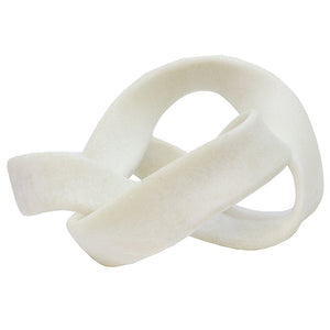 White Knot Sculpture