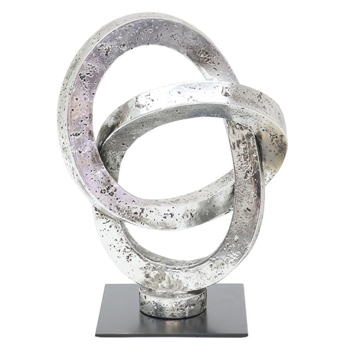 Silver Circular Sculpture