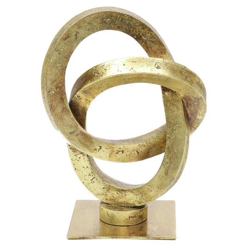 Gold Circular Sculpture
