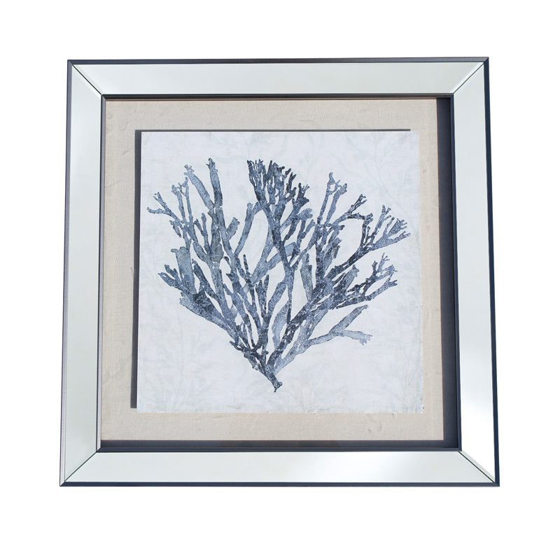 Framed Coral Blue 3