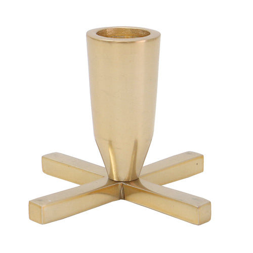 Golden Cross Candleholder