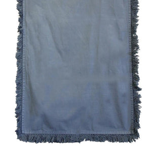 Charcoal Fringed Table Runner