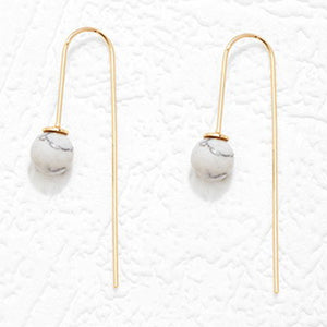 Marble Drop Earrings