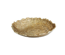 Decoative Gold Round Dish