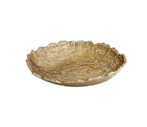 Decoative Gold Round Dish