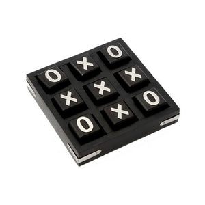 Wooden Tic Tac Toe - Black