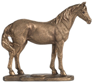 Brass Horse Statue